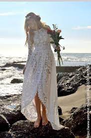 Lace Victorian Edwardian Fishtail Hippie Boho Festival Hi Low Non Traditional Garden White Saldan Vestido Novia Boho Novia De Encaje Vestidos De Novia Bohemios