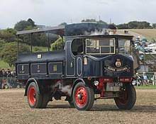 Descriptionfoden 5 ton steam lorry registration wx 2682.jpg. Steam Wagon Wikipedia