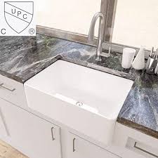 kes white farmhouse sink 30 inch