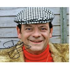 David Jason as Derek "Del Boy" Trotter in Only Fools & Horses Hand Signed  10x8 Col Photo Autographed