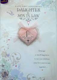 I love you so much! First Wedding Anniversary Poems For Daughter And Son In Law