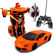 Car racing games, driving games, toy car for kids, toy. Family Smiles Kids Rc Toy Car Transforming Robot 2 4 Ghz Remote Control One Button Transformation Sound Dance Mode 360 Spinning 2 Band Vehicle Toy For Boys Blue Sports Car Toys Games