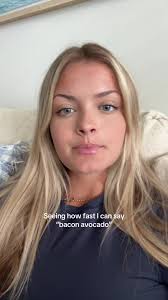 Seeing How Fast I Can Say Bacon Avocado Lis