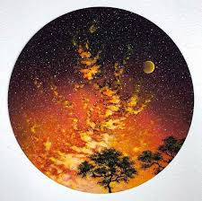Dazzling Vinyl Art Depicts The Vibrant Landscapes Of The World In 2020 Painting Art The Joy Of Painting