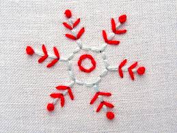 Machine embroidery designs at embroidery library! Simple Snowflake Embroidery Pattern Tutorial Wandering Threads Embroidery