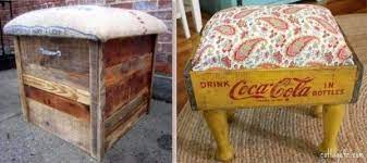 Je suis donc partie de ce vieux touret en contreplaqué. Faire Un Pouf Ou Siege D Appoint En Recyclant