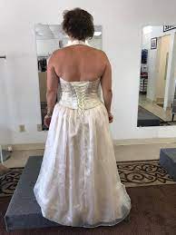 Anna S Tailor Loft Corset Back Added For A Wedding Dress Facebook