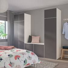 Platsa Guardaroba Con 8 Ante Bianco Skatval Grigio Scuro Ikea It Nel 2020 Idee Ikea Ikea Arredamento Ingresso Ikea