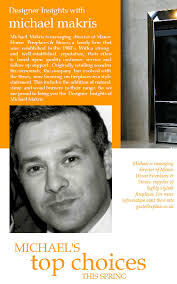 Designer insights with Michael Makris