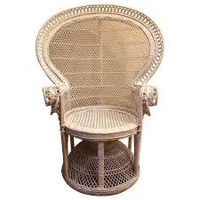 1stdibs Bergere Chair 1960s Wicker Peacock Emmanuelle American Victorian Rattan Club Chairs Chair Modern Club Chair