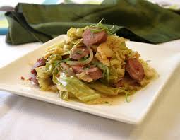 Make a bottle of this when you have some time and you are just minutes away from a delicious. Cabbage And Sausage With Chili Garlic Sauce Recipes Lee Kum Kee Home Usa