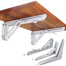 Cheap Brackets Buy Directly From China Suppliers 2pcs 8 20inch White Triangle Folding Angle Bracket Adjus Diy Shelf Brackets Bench Table Folding Shelf Bracket