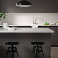 Shop kitchen countertops at ikea. Kasker White Marble Effect Quartz Custom Made Worktop 1 M X3 0 Cm Ikea