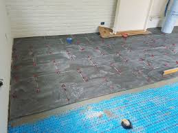 Radiant heat establishes a feeling of comfort at a temperature lower than what is needed from. Radiant Recreation Room Beverly Thomas Llc Radiant Heating System Radiant Heat Heating Systems