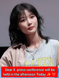 Yehhh!!! Dear X press conference today ❤️😍✖️