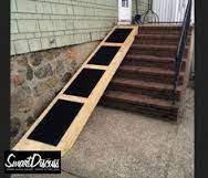 Image Result For Free Plans For Dog Ramp From Deck Dog Ramp For Stairs Dog Ramp Diy Dog Stairs