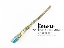 Earth And Sea Wand Rowan Wood Wand With Resin Blue Dome Etsy Wands Clever Gift Transparent Resin