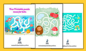 Maze puzzles for kids printable. Free Printable Puzzle Maze For Kids Kids Activities