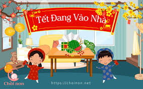 Bài Thơ Tết Đang Vào Nhà ( Nguyễn Hồng Kiên ) | Bài thơ về Tết cho trẻ mầm  non