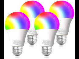 Smart Wifi Alexa Light Bulbs Saudio Led Rgb Color Changing Bulbs Youtube Smart Light Bulbs Works With Alexa Bulb