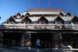 The terrific restaurant seats 300 and provides a historic log cabin ambiance. Old Faithful Inn Yellowstone National Park Where Gumbo Was 126 Travelgumbo