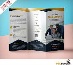To learn more graphic design files free download for you in the form of psd,png,eps or ai,please visit pikbest Professional Corporate Tri Fold Brochure Free Psd Template Psdfreebies Com