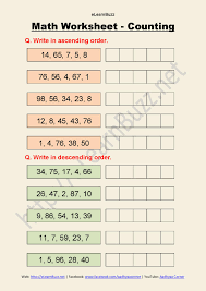 In the junior section, especially in kindergarten parents are very much concerned about the studies of their children. Counting Worksheet For Class 1 And Ukg Math Elearnbuzz