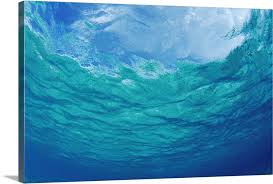 Ocean art 2021 will be announced in early september, 2021. Underwater Ocean Looking Upward To Surface Blue Sky Reflection Wall Art Canvas Prints Framed Prints Wall Peels Great Big Canvas