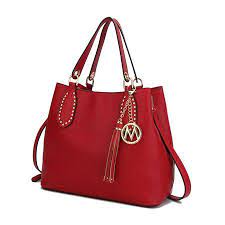 Mkf Mkf Collection Lana Satchel Bag By Mia K Walmart Com Satchel Bags Bags Handbag Shopping