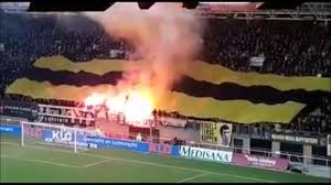 Na een uitstekende seizoenstart leidde roda jc kerkrade o18 zaterdag de eerste nederlaag van het seizoen. Pyro Show Roda Jc Fc Twente Youtube