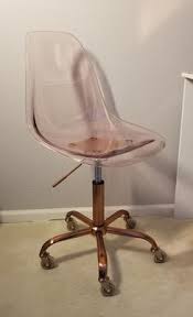 Mainstays acrylic rolling chair, multiple colors: Mainstays Acrylic Rolling Office Chair Yucca Walmart Com Walmart Com