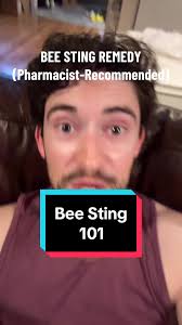 Bee Sting 101 #pharmacist #pharmacy #beesting #beestings #bee #bees  #millennialrx