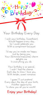 12 Happy Birthday Love Poems For Her Him With Images Happy Birthday Love Poems Happy Birthday Love Birthday Quotes For Girlfriend