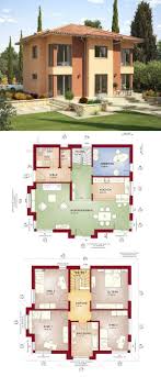 Schicke Stadtvilla Mit Mediterraner Landhaus Architektur Walmdach Putz Fassade Gelb Grundriss Einfamilienhaus Haus Evolution 16 Home Sweet Home Haus Haus Plane Und Stadtvilla