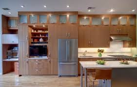 Cleverly use the area above your cabinets to hold baskets, making for additional storage space in your kitchen.the baskets can keep small items and extra kitchen supplies out of sight while adding a decorative touch to the room. Home Design Ideas Malaysia 5 Clever Ways To Decorate The Awkward Space Above Your Kitchen