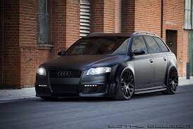 Satin Rs4 Avant Audi Wagon Black Audi Audi