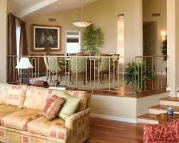 Separating Your Living Room And Dining Room Sunken Living Room Dining Room Spaces Bungalow House Design