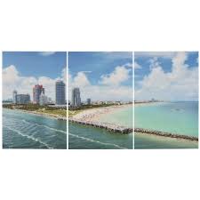 So why is el dorado 305 replacing the ilov305 restaurant? Miami Beach I Set Of 3 Acrylic Wall Art El Dorado Furniture