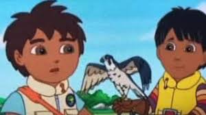 Go Diego Go The Falcon is hungry and Diego's Animal snack pack can help him 