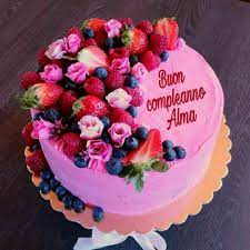 Buon Compleanno Alma Buon Compleanno Compleanno Anniversari