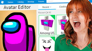 Making Among Us A Roblox Account Youtube