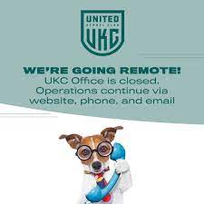Feels good to be home Registration News Ukc To Continue Operations Remotely United Kennel Club Ukc