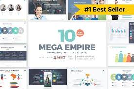 Mega Empire Powerpoint Keynote By Slidedizer On Creativemarket Presentation Powerpoint Presentation Templates Keynote Template