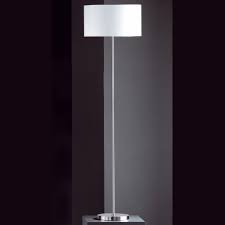 Modern Elegante Stehlampe Mattnickel
