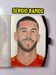 Como Dibujar A Sergio Ramos