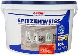 Wilckens Spitzen Weiss Wandfarbe Schneeweiss Real De