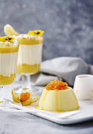 Panna Cotta Vegane A La Puree De Mangues Rezept