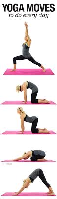 5 Yoga Moves To Practice Daily Creamyhealthy Yoga Moves Yoga Poses Yoga