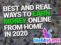 Meet five moms who did it on a shoestring budget. Best And Real Ways To Earn Money Online From Home In 2020 Webbylynx