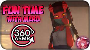 Fun Time With Meru~ [360º VR ASMR] | Meru The Succubus 360 VR - YouTube
